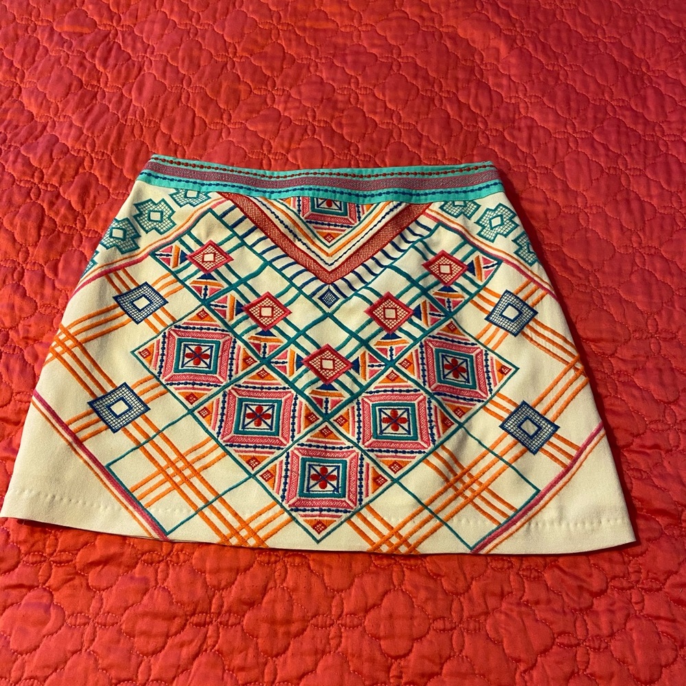 Embroidered Skirt